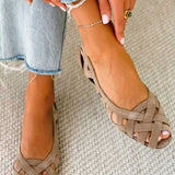 Caterina | Woven Elegance Sandals