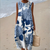 Valery™ | Coastal Sleeveless Summer Dress