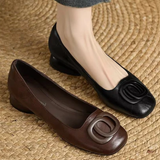 Opium Leather Flats