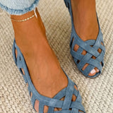 Caterina | Woven Elegance Sandals