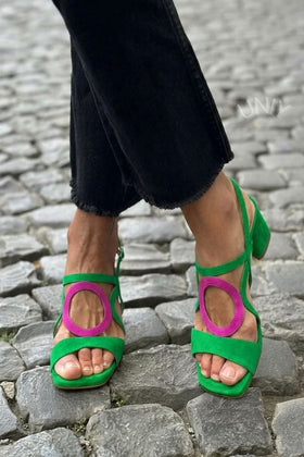 Green & Pink
