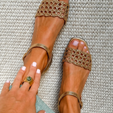 Aurora – Woven Comfort Sandals