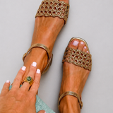 Aurora – Woven Comfort Sandals