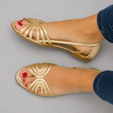 Eleonora – Golden Radiance Sandals