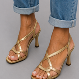 Cassie | Golden Charm Heels