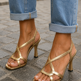 Cassie | Golden Charm Heels