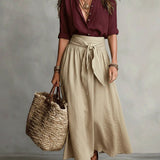 Camilla | Tie-Waist Midi Set