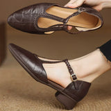 Eliana™ Elegant Leather Sandal