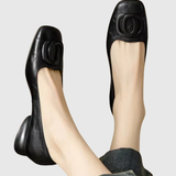 Opium Leather Flats