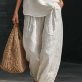 Zoe | Sleeveless Top and Wide Pants