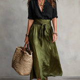 Camilla | Tie-Waist Midi Set
