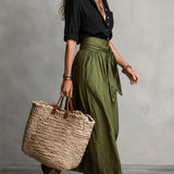 Camilla | Tie-Waist Midi Set
