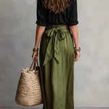 Camilla | Tie-Waist Midi Set