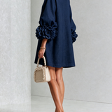 Florence | Floral Button-Down Mini Dress